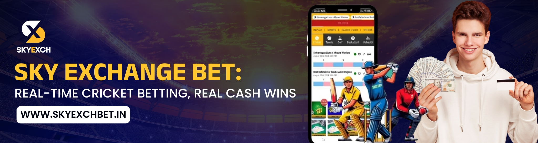 sky exchange bet banner