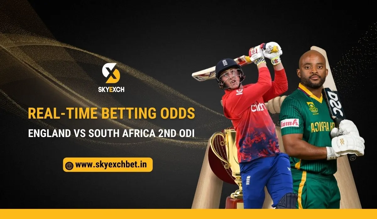 You are currently viewing Real-Time Betting Odds: England vs South Africa 2nd ODI